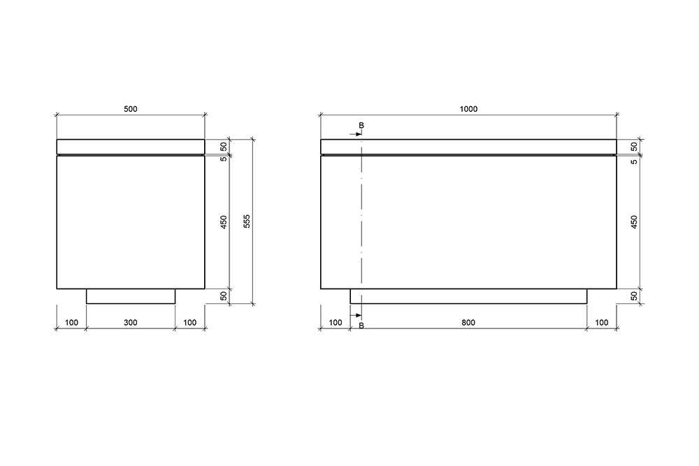 T.! Tisch mit Tablett – Maße
